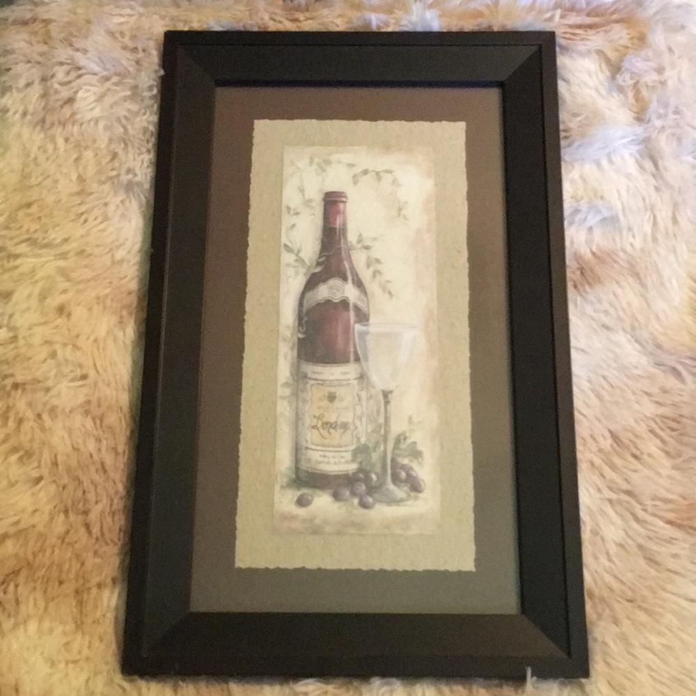 Framed Kate McRostie Bordeaux wall art